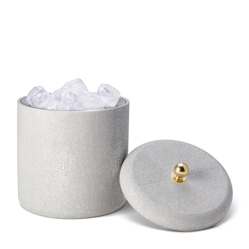 Seau à glace Shagreen, Colombe