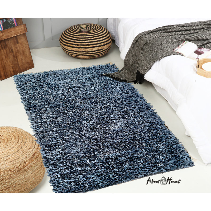Machtelt Machine Woven Blue/ Grey Rug, Rectangle 150cm x 200cm
