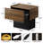 Nightstand with Drawer & LED light, End Side Table-105535509