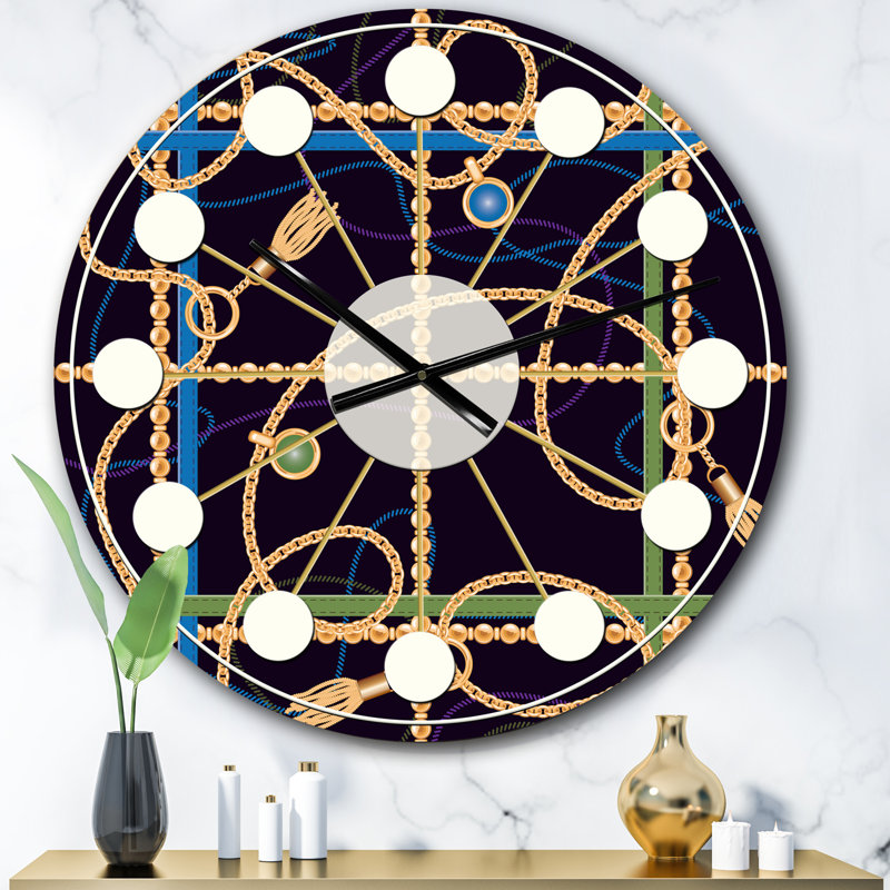 Horloge murale tendance Mid-Century, Surdimensionné