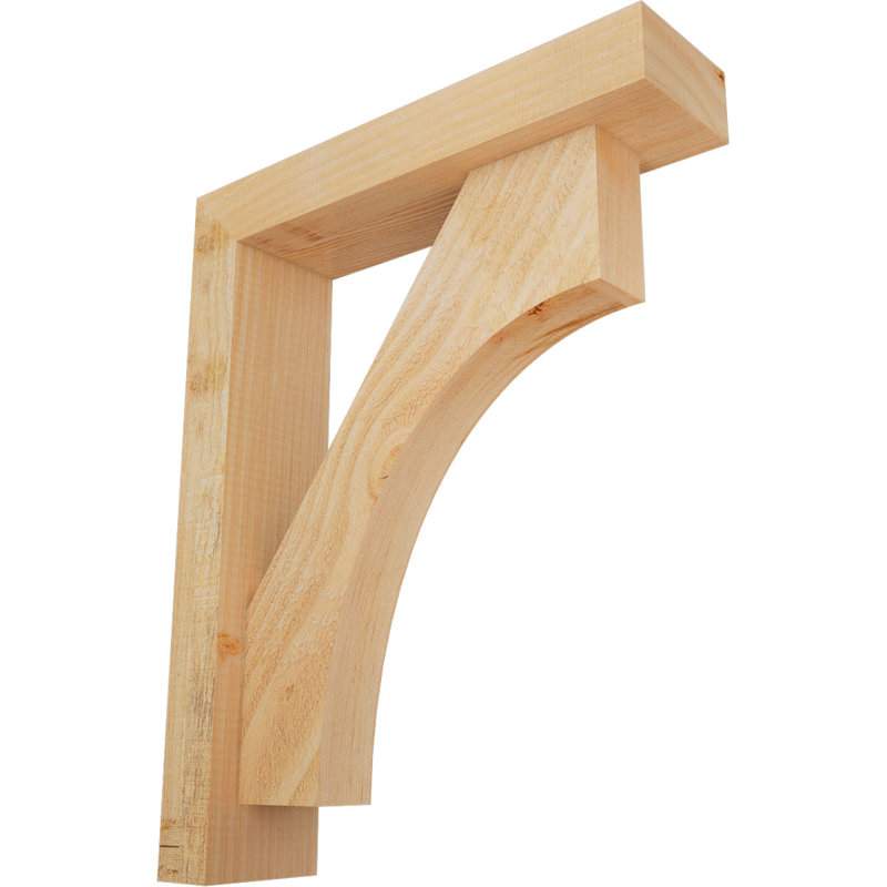 Support Westlake Block avec support décalé, 20 x 16, Sapin Douglas de l 4 po (scié brut)