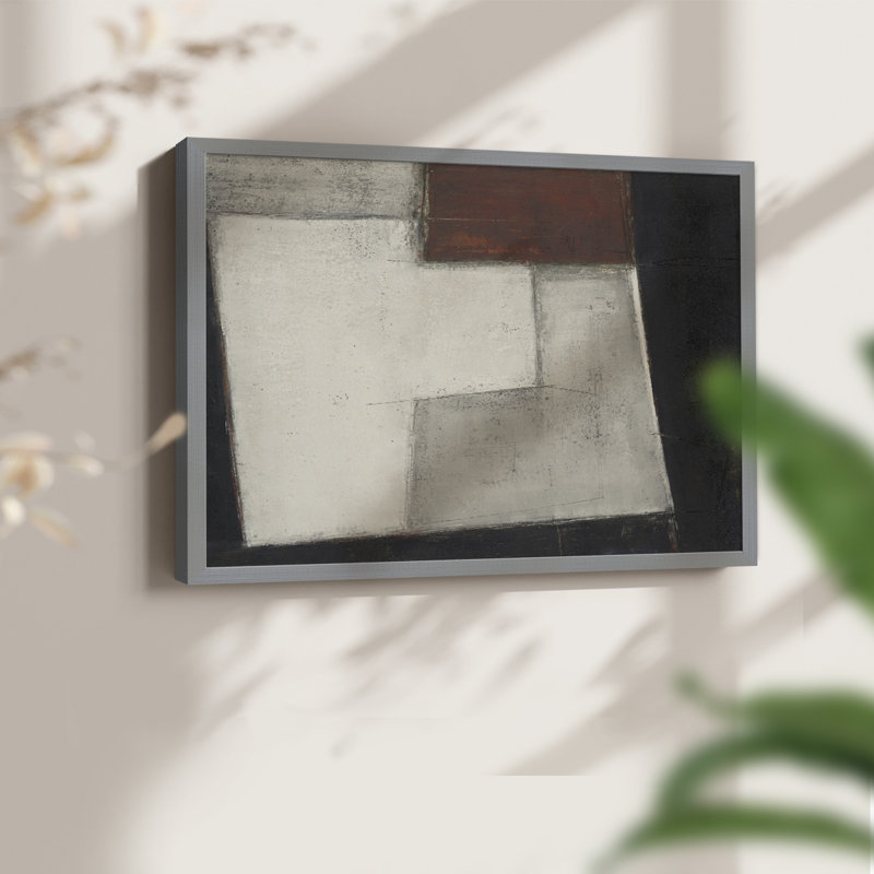 The Road We Choose -Framed Print - Restickable, Gray, 16" H x 20" W