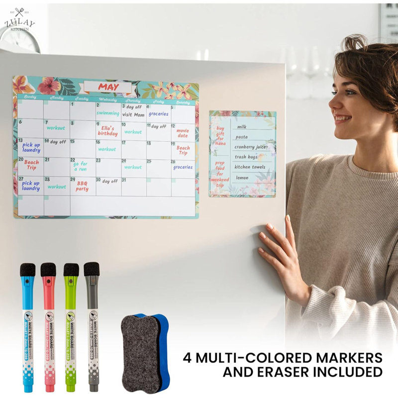Ensemble de tableau blanc Zulay Kitchen