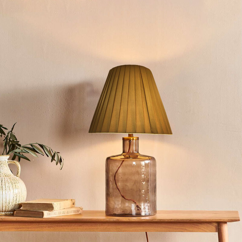 21.5cm H Linen Empire Lamp Shade ( Uno ), Beige