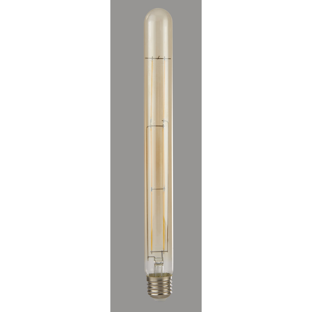 6W E27 Dimmable LED Vintage Edison Tube Light Bulb Amber