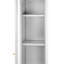 Armoire en métal blanc 71 po avec porte transparente Avis-88101197