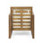 Azeglio Acacia Outdoor Lounge Chair-1384733835-1384733832