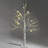 2 Ft. Led Lighted Artificial White Twig Birch Tree Tabletop Christmas Tree