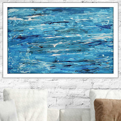«Blue Maze (Hort)» par Cassie Studios - reproduction imprimée