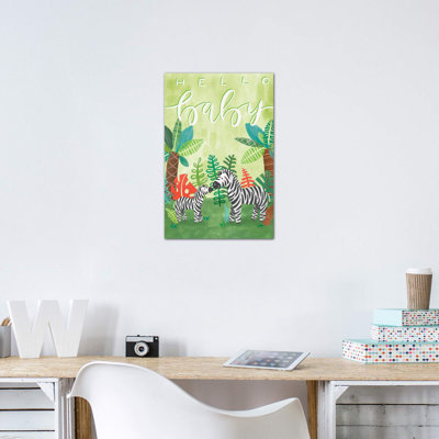 «Jovial Jungle II» par Richelle Garn - impression d'art graphique
