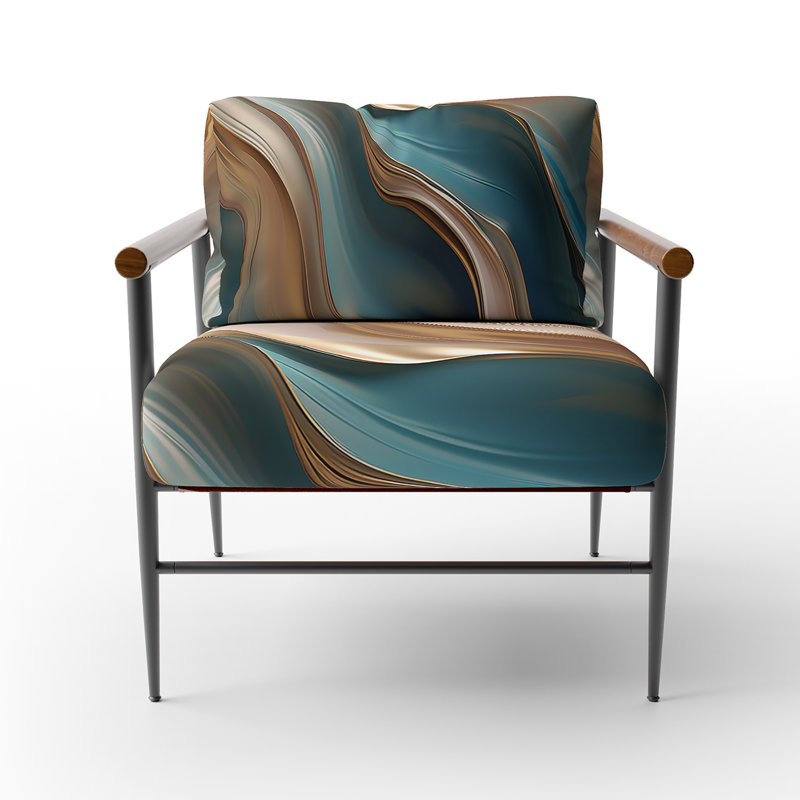 Fauteuil d'appoint Darende, Noir, noir, noir, noir