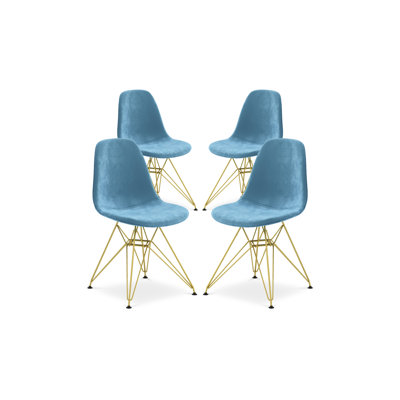 Tower Dining Chair, Velvet