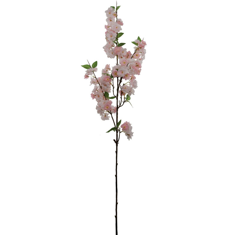 2pc Light Pink 48"cherry Blossom Spray