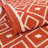Outdoor Preen Area Rug Red Ivory Color-71178825