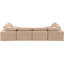 Canapé modulaire réversible en velours Hrannar-87141496