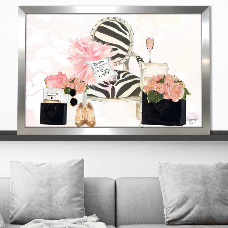 Arive Late (Horizontal) par By Jodi - impression, H 27,5 po x l 39,5 po x P 0,75 po, Encadrement argenté