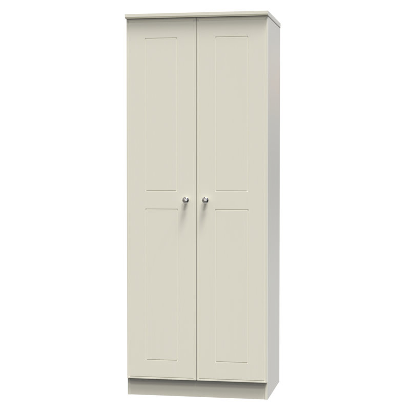 Conners 2 Door Wardrobe, Cream Ash