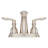 Avalon Double Handle Centerset Faucet Bathroom Faucet with Drain Assembly-35198030