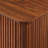 Vertical Stripe Buffet Cabinet with Storage,Curved Wave Design-1301077713