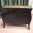 Hand-Painted Gold Leaf Three-Drawer Cabinet