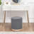 16 Inches Round Ottoman Stool with 360° Swivel Base-689708912