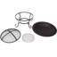 Kwiatkowski Round Iron Charcoal Smokeless Fire Pit