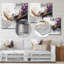 Décoration murale Gillion en métal-1462424592