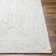 Rectangle Ayash Hand Tufted 100% Recycled PET Yarn Area Rug in White/Grey