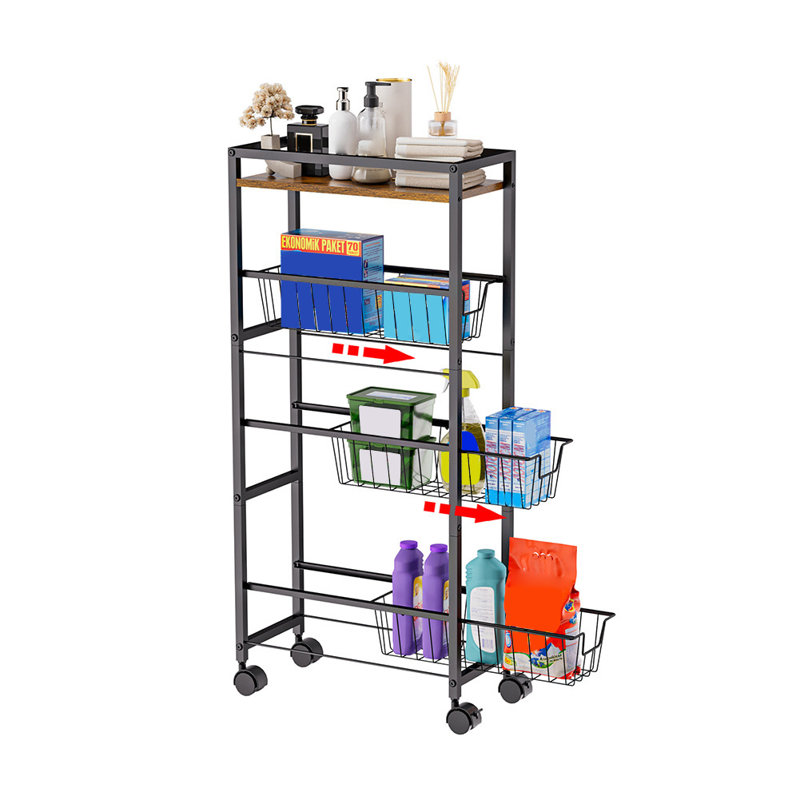 33cm W Metal Shelving Unit