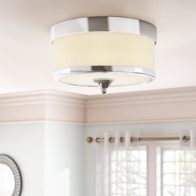 Duda Glass Flush Mount