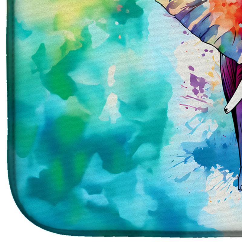 Tapis de séchage hippie