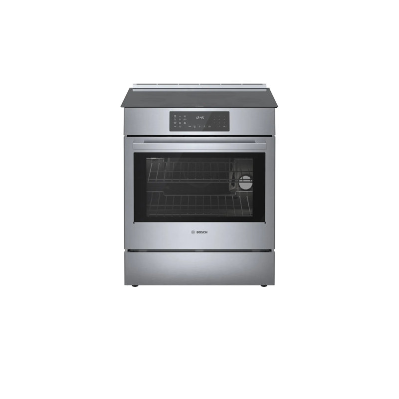 800 Series 31.5" Slide-In Electric Range, Silver