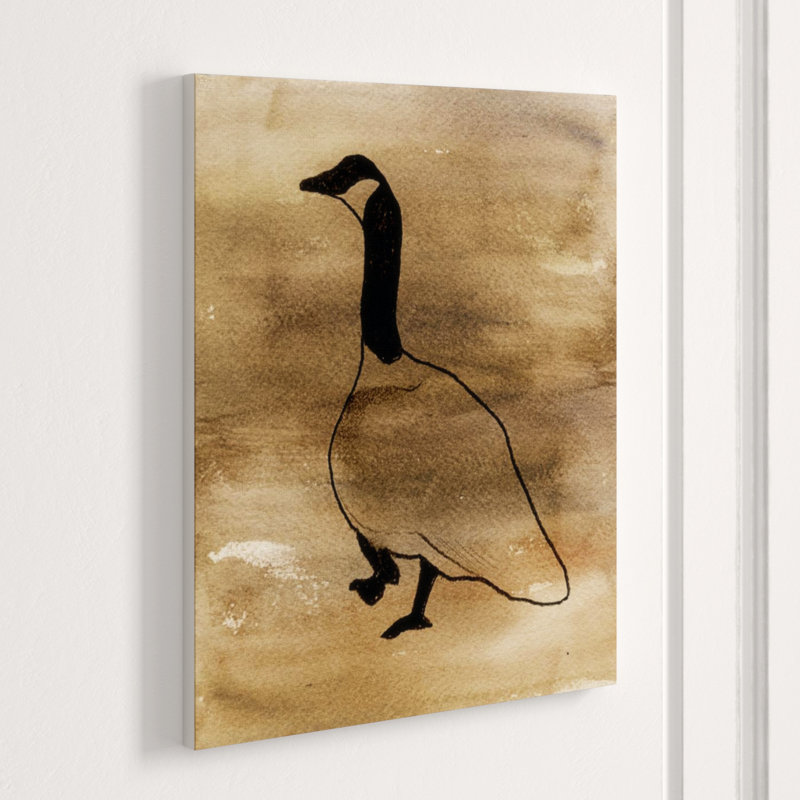 First Step I Print by Michelle Bennett, Image Brush Gel, 25" H x 20" W x 1.5" D