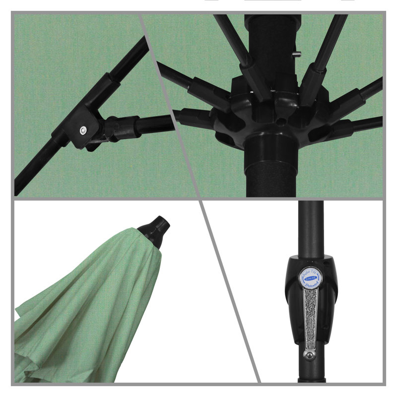 Parasol de marché 7,5 pi Simons, Toile Spa Performance