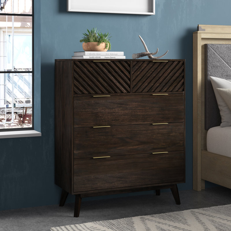 Commode 5 tiroirs Lubertha