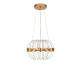 Coquette 3 - Light Metal/Crystal Chandelier