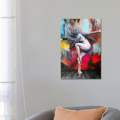 Le Juste Équilibre by Val Escoubet - Gallery-Wrapped Canvas Giclée on Canvas