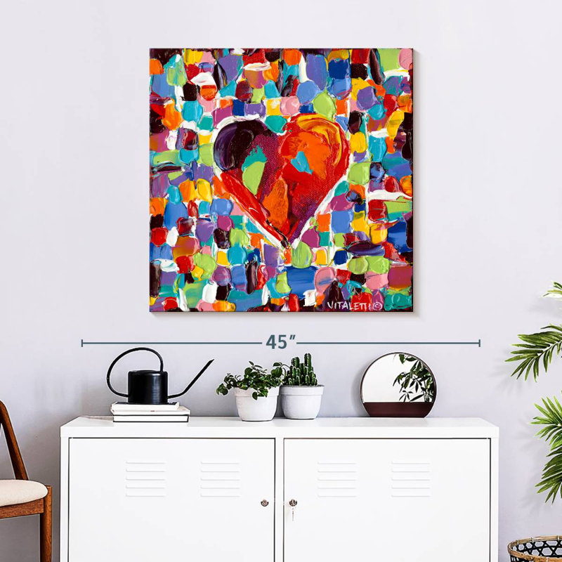 Hardie mosaïque cœur III, H 30 po x l 30 po