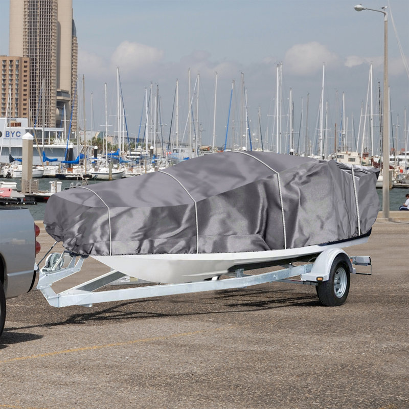 Elastic Mildew Resistant Watercraft Cover By Pyle