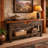Grey Wash Solid Wood Credenza