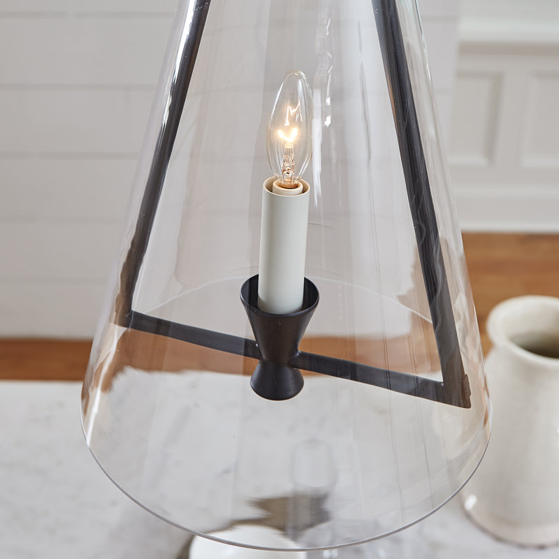 Keystone 1 - Light Pendant, 20.75" H x 11" W x 11" D