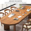 Modern Brown Oval Solid Wood Conference Table-130119366