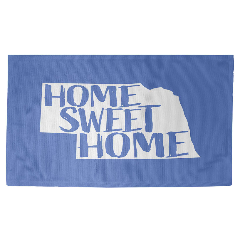 Tapis nebraska blue area home, Rectangle 3 pi x 5 pi
