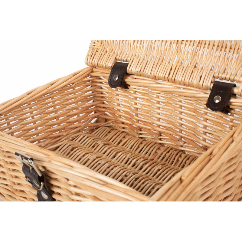 12" Wicker Empty Hamper Basket