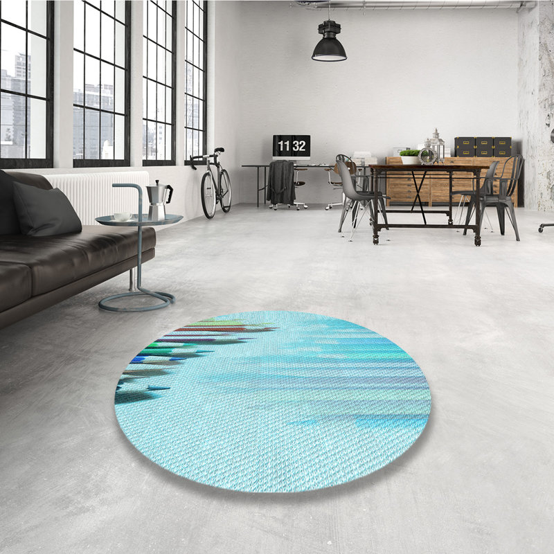 Indoor Rug, Round 7'