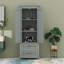 Armoire de rangement haute avec deux tiroirs-113855073
