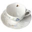Lenox 812098 Butterfly Meadow 8 Oz. Butterfly Teacup and Saucer, White