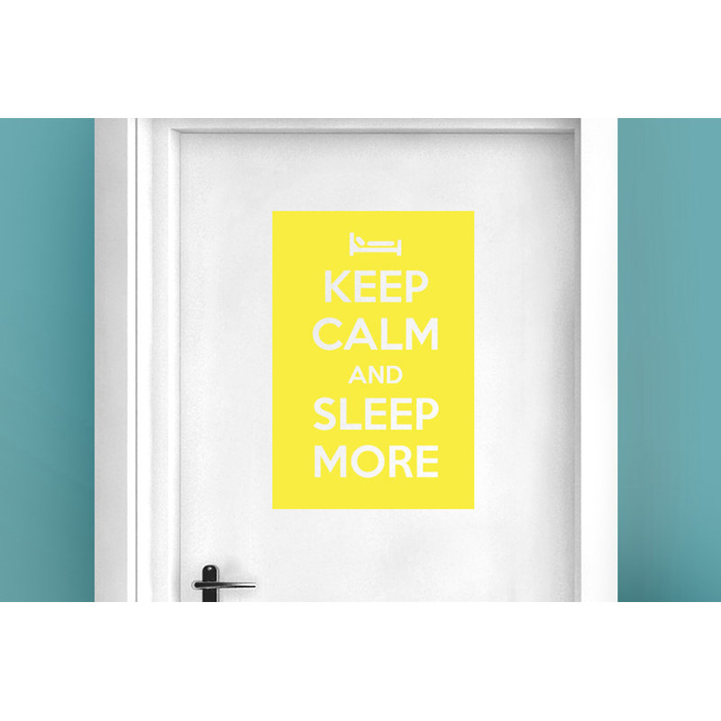 Wall Decal, Bright Yellow