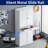 Agilar Locking Metal Garage Cabinet with Adjustable Shelves & Tool Drawer ( 71'' H x 31.5'' W x 15.7'' D)-1629940120