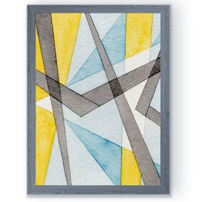 « convergeing angles i » par paul cezanne-cadre photo, reproduction d’art